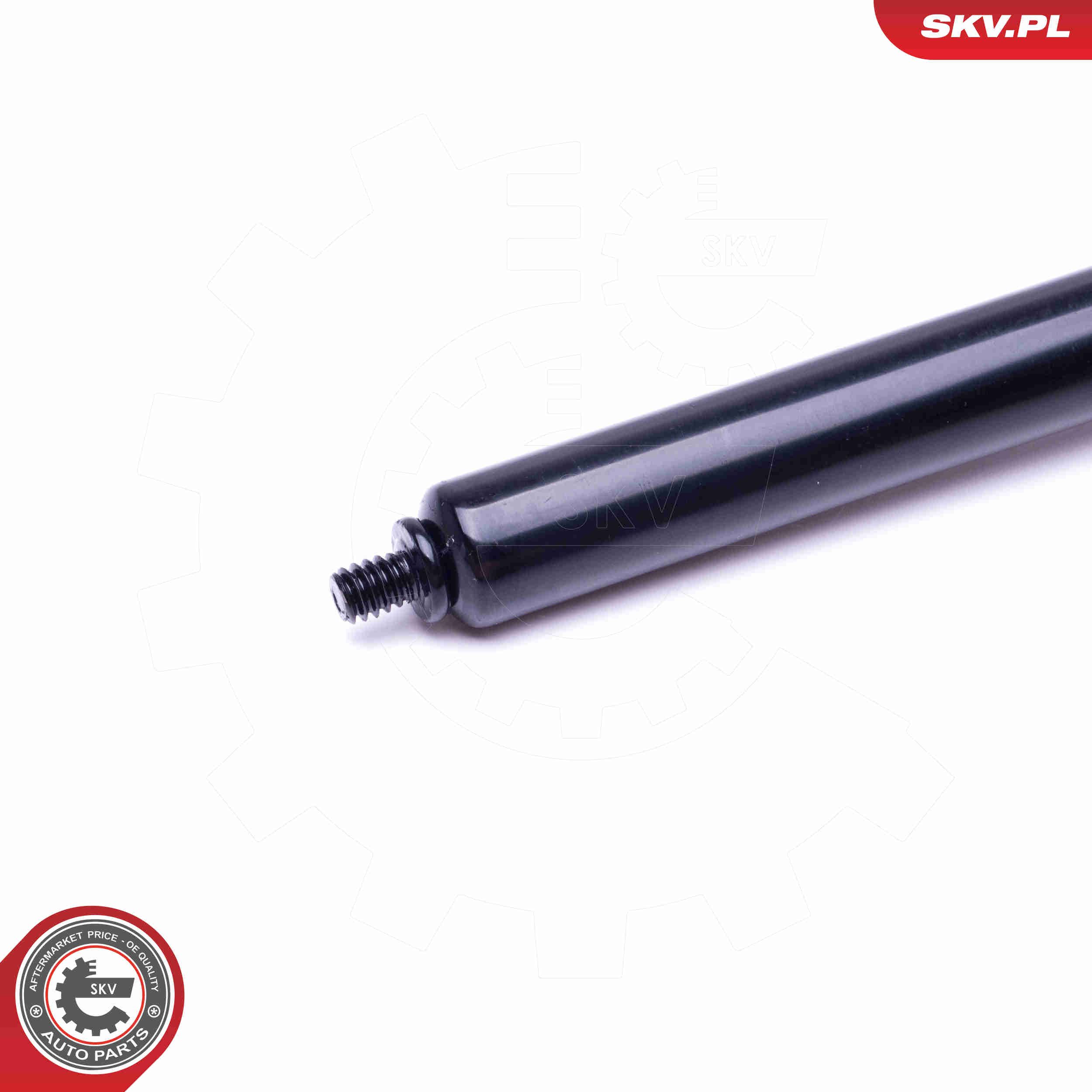 Gasfeder, Motorhaube