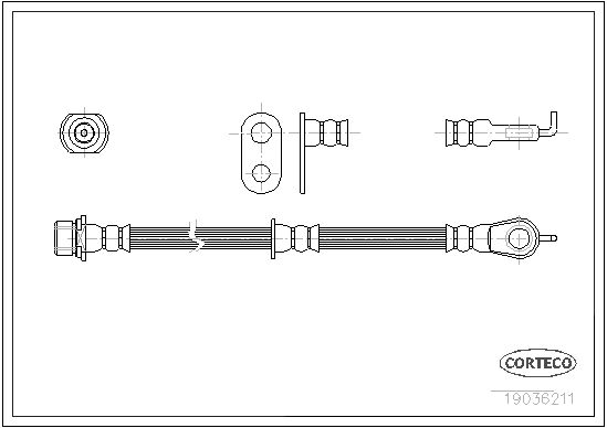 Brake Hose 19036211