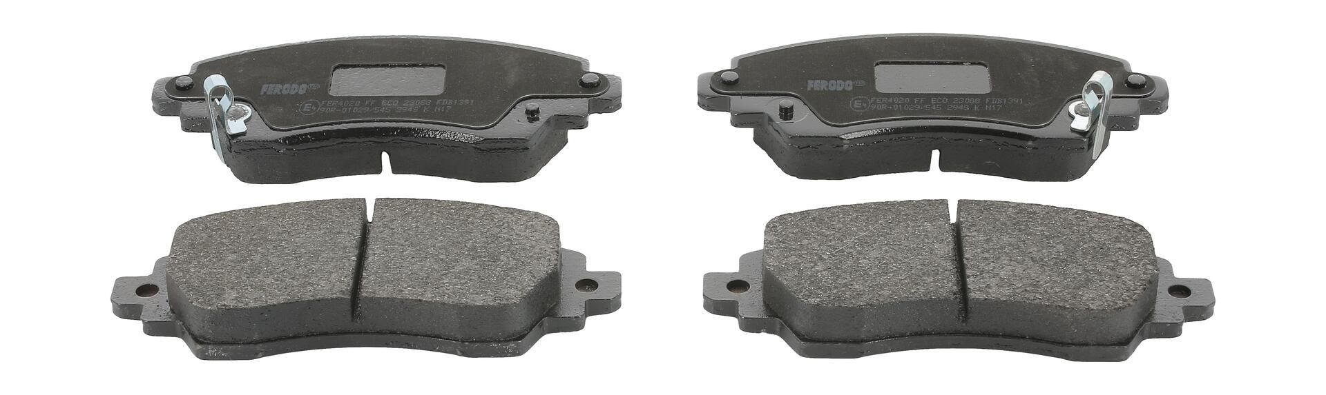 FERODO FDB1391 - Bremsbelagsatz, Scheibenbremse PREMIER ECO FRICTION