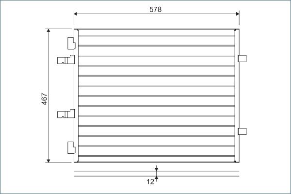 Condenser, air conditioning 814172