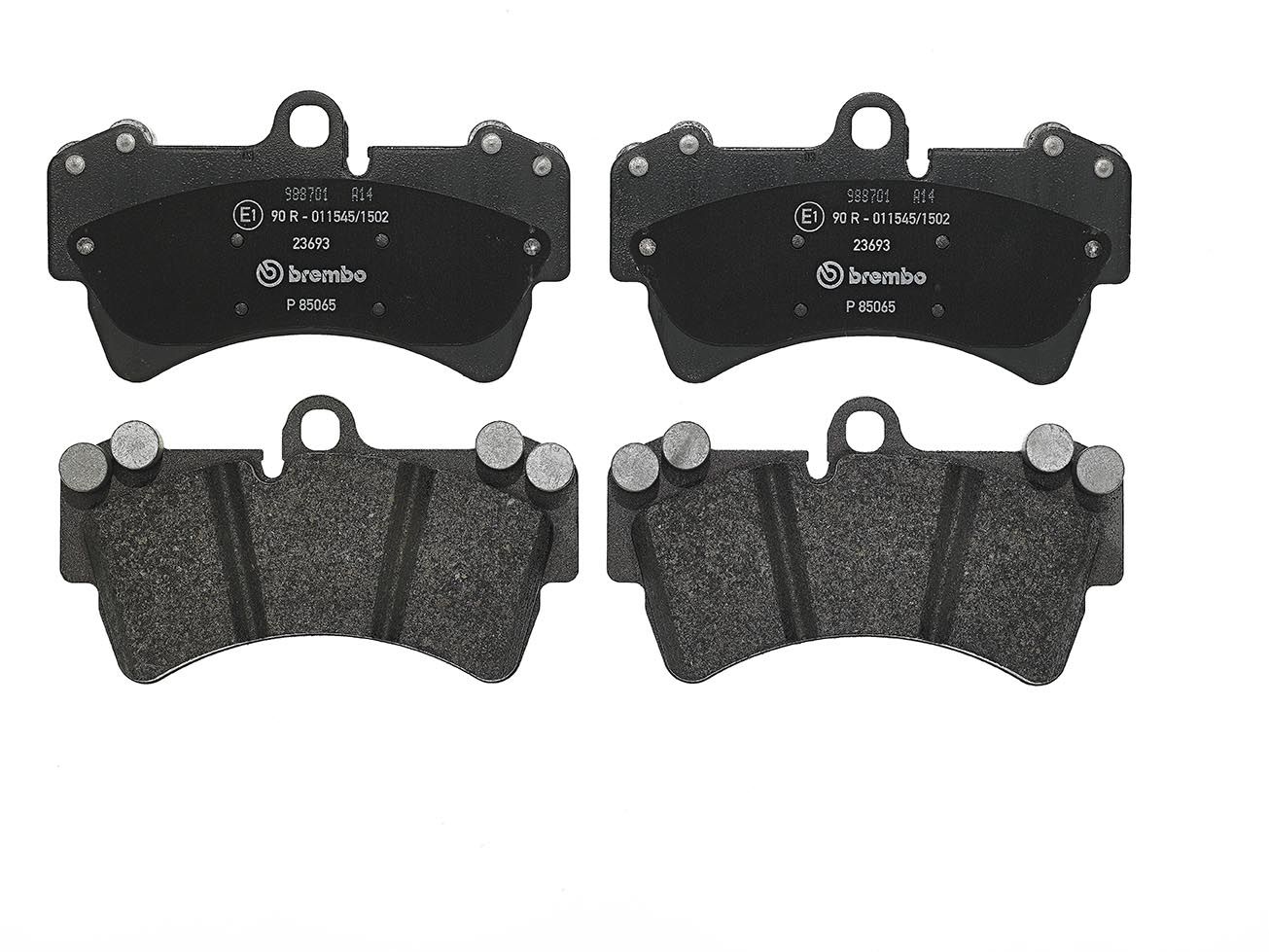 Brembo P 85 065 Bremsbelagsatz, Scheibenbremse