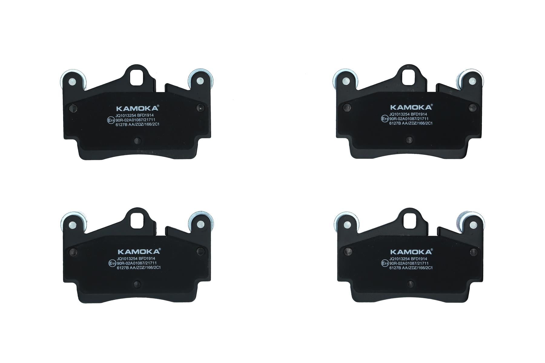 KAMOKA JQ1013254 - Bremsbelagsatz, Scheibenbremse