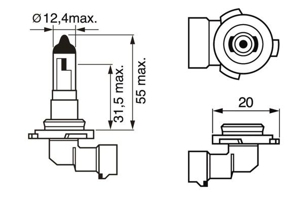 Gl&uuml;hlampe, Nebelscheinwerfer