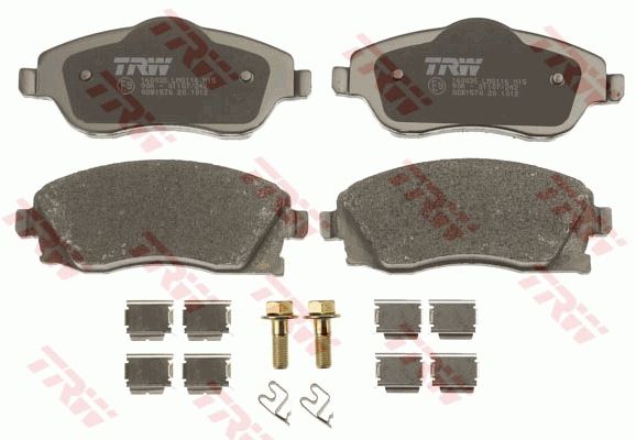TRW DISC BRAKE PADS - TecDoc 1