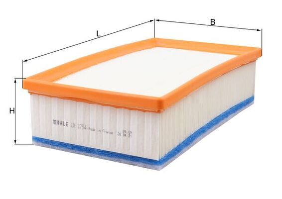 KNECHT LX 3754 - Luftfilter