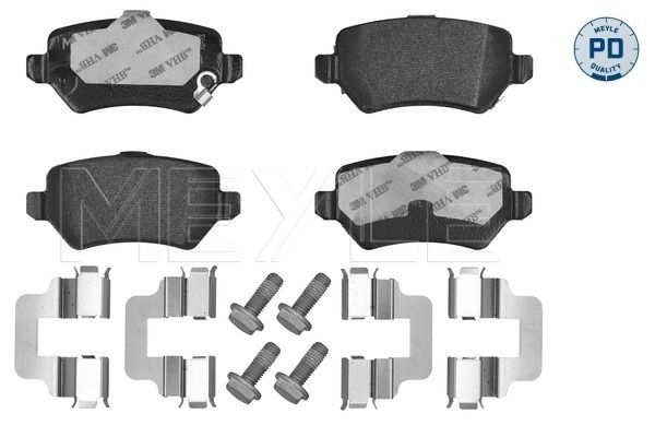 Brake Pad Set, disc brake 025 234 1715/PD