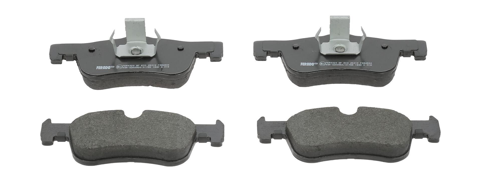 FERODO FDB4844 - Bremsbelagsatz, Scheibenbremse PREMIER ECO FRICTION