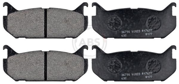 Brake Pad Set, disc brake 36796