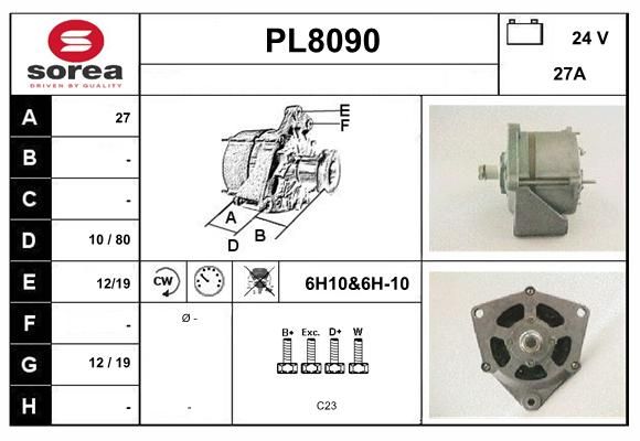 ALTERNATEUR PL -