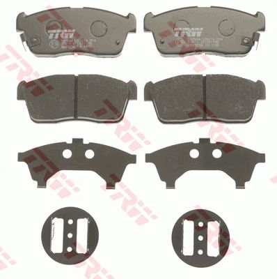 TRW DISC BRAKE PADS - TecDoc 2