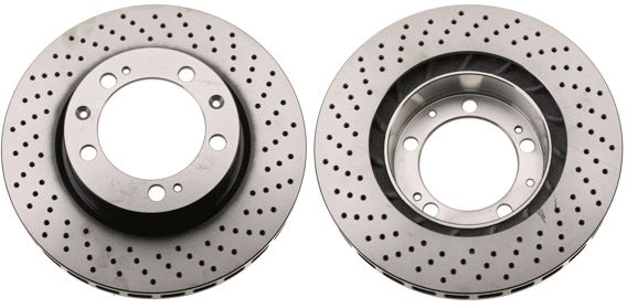 TRW BRAKE DISC - TecDoc 1