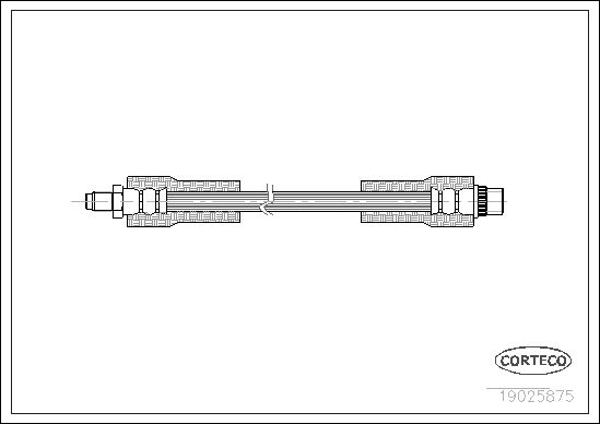 FLEXIBLE DE FREIN RENAULT ESPACE  0705