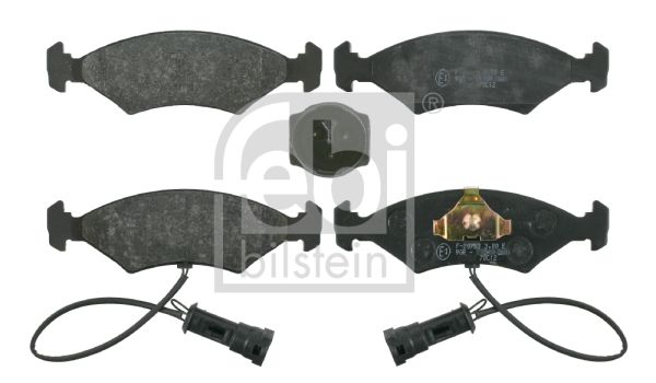 Brake Pad Set, disc brake 16024