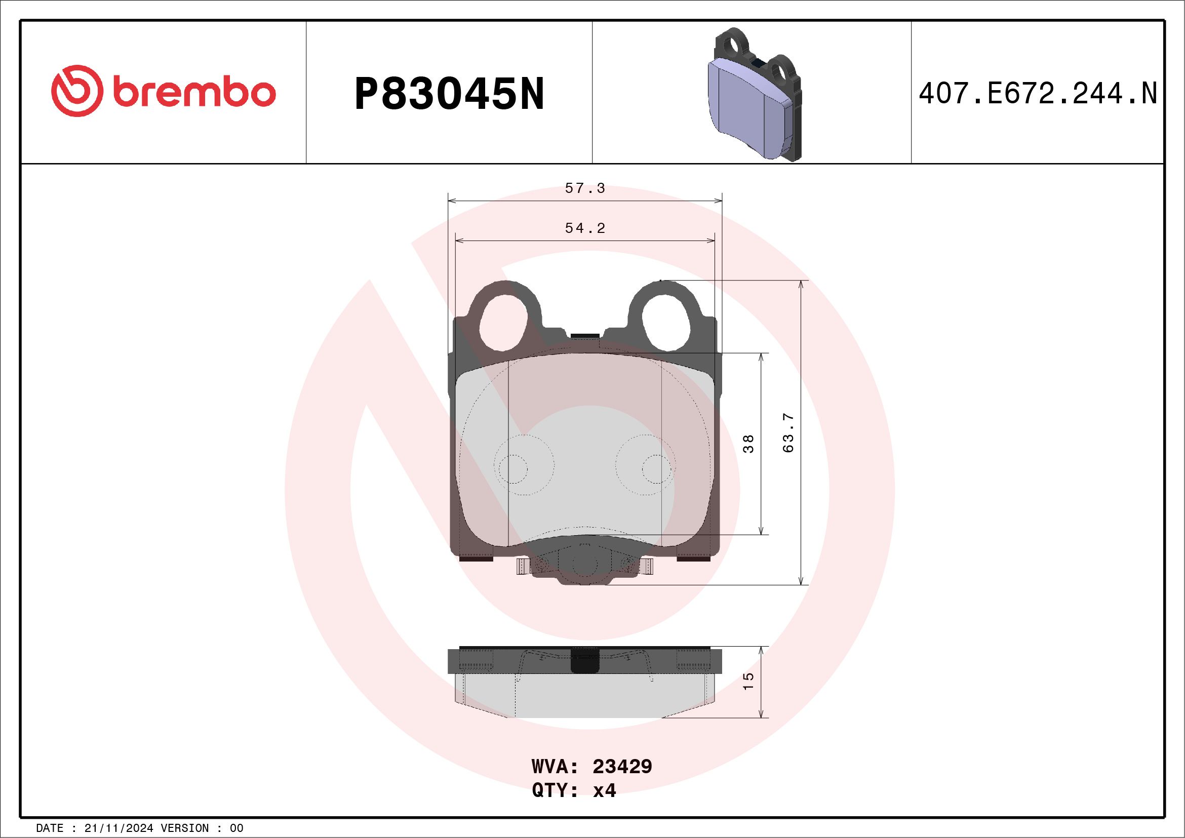 LEXUS IS200 99-05 (RR) - TecDoc 1