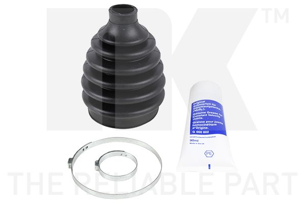 Faltenbalgsatz, Antriebswelle