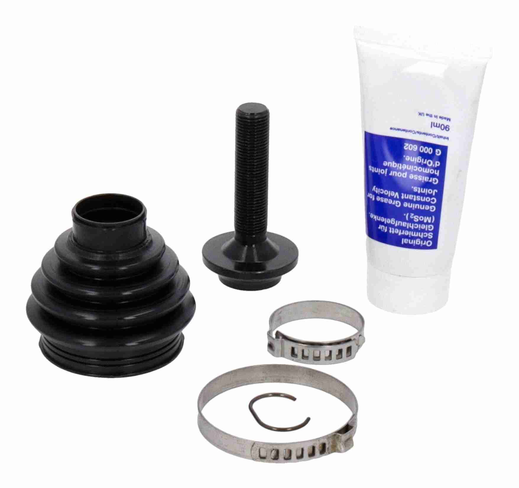 Faltenbalgsatz, Antriebswelle