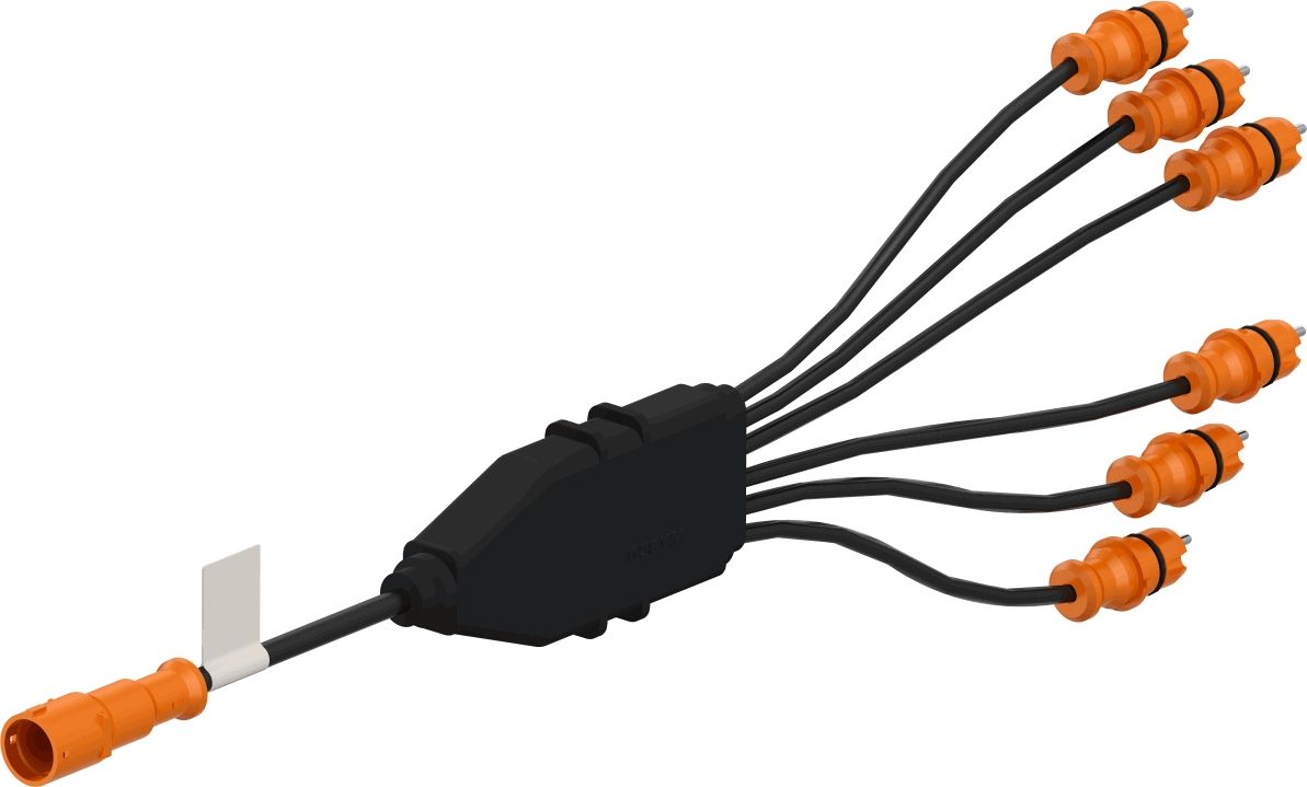 Cable de conexión, sistema electrónico de frenos