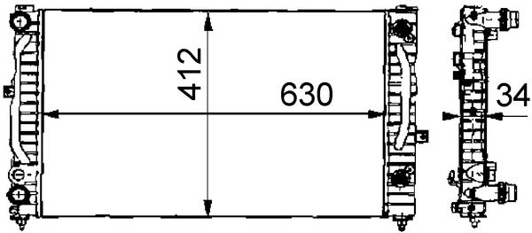 K&uuml;hler, Motork&uuml;hlung