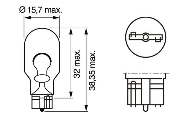 Glühlampe, Blinkleuchte Glühlampe, Blinkleuchte