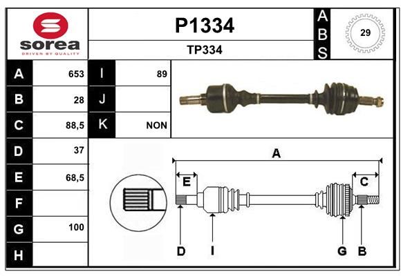 TRANS 605 BV ME5T APRES 07-94 ABS  .