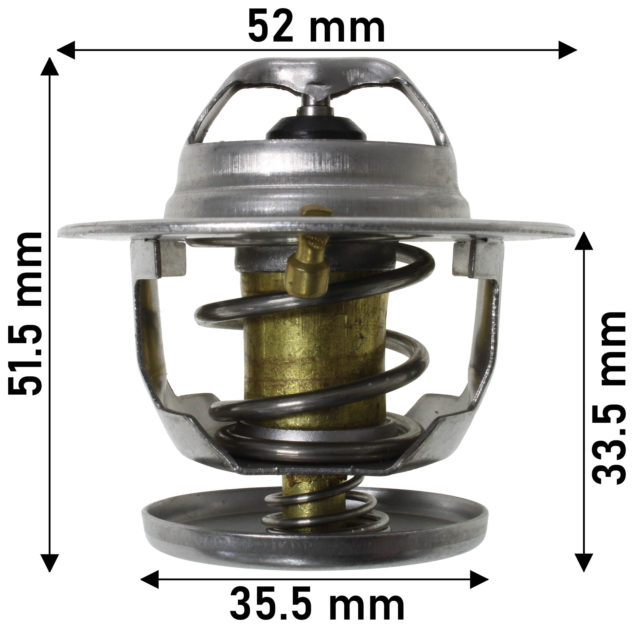 THERMOSTAT 52MM DIA 89C FORD - TecDoc Only