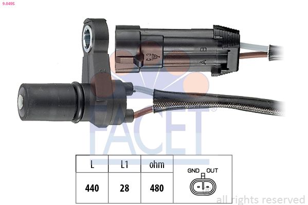 Drehzahlsensor, Automatikgetriebe