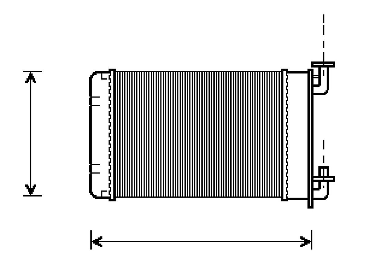 Wärmetauscher, Innenraumheizung