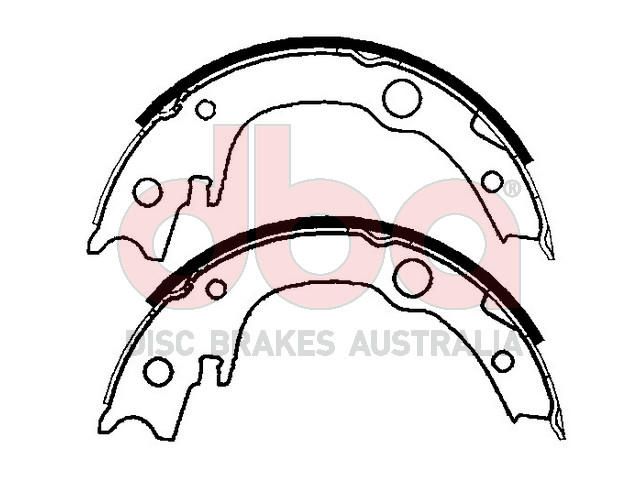 Street Series Brake Shoes [Toyota Parking Brake 174mm] - TecDoc Only