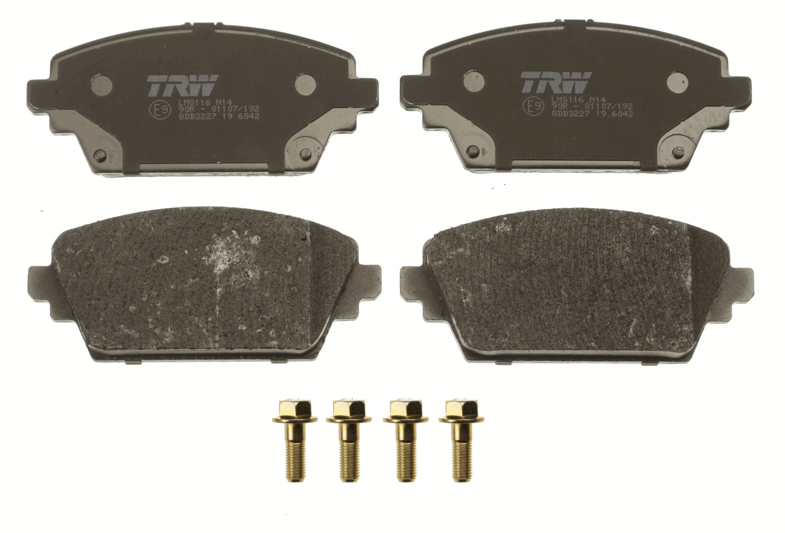 TRW DISC BRAKE PADS - TecDoc 2