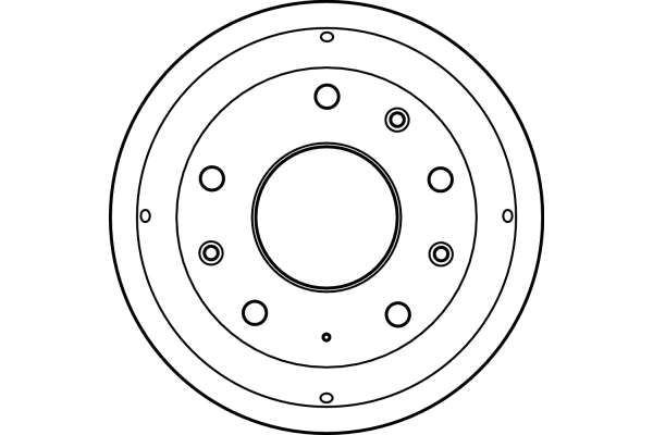 TRW BRAKE DRUM - TecDoc 2