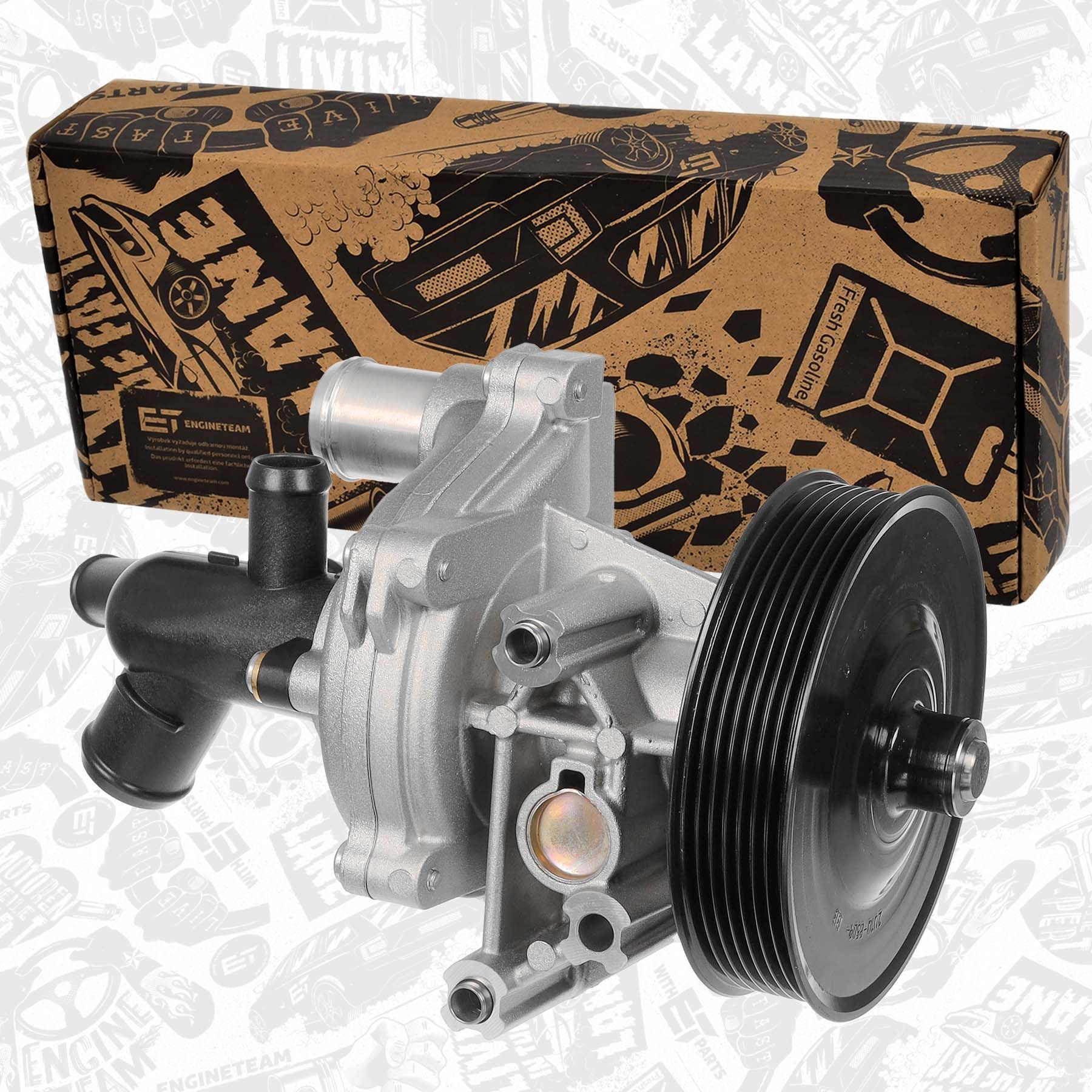 Wasserpumpe, Motorkühlung