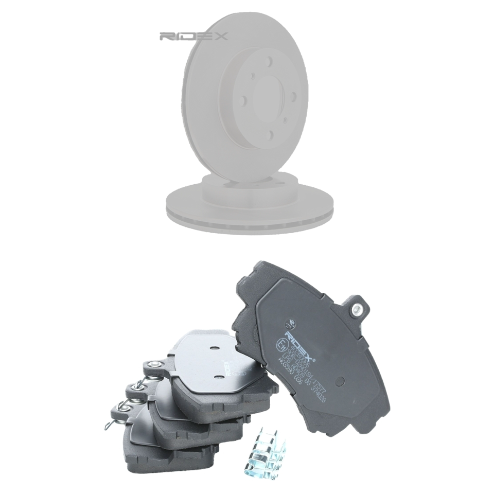 Remmenset, remschijf