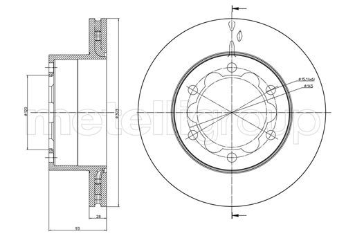 Brake Disc 23-0880