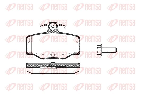 Premium Rear Brake Pad Set Premium Rear Brake Pad Set