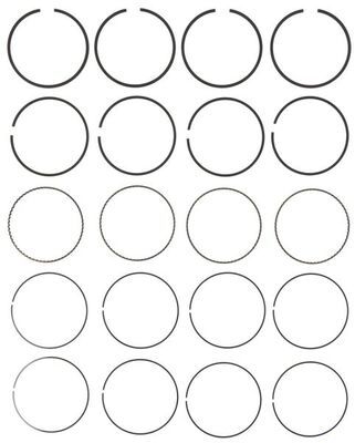Juego de anillo para pistón