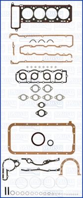 Juego completo de empaques, motor