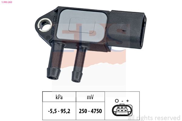 Sensor, Abgasdruck