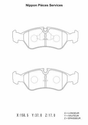 PLAQUETTES 150 MM  .