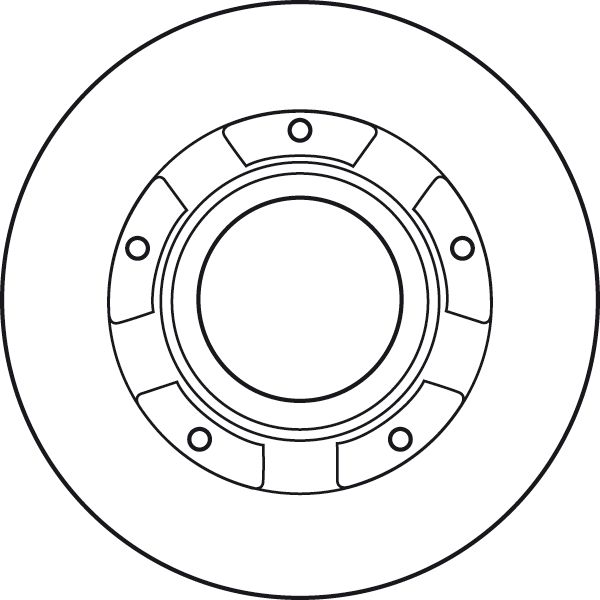 TRW BRAKE DISC - TecDoc 2