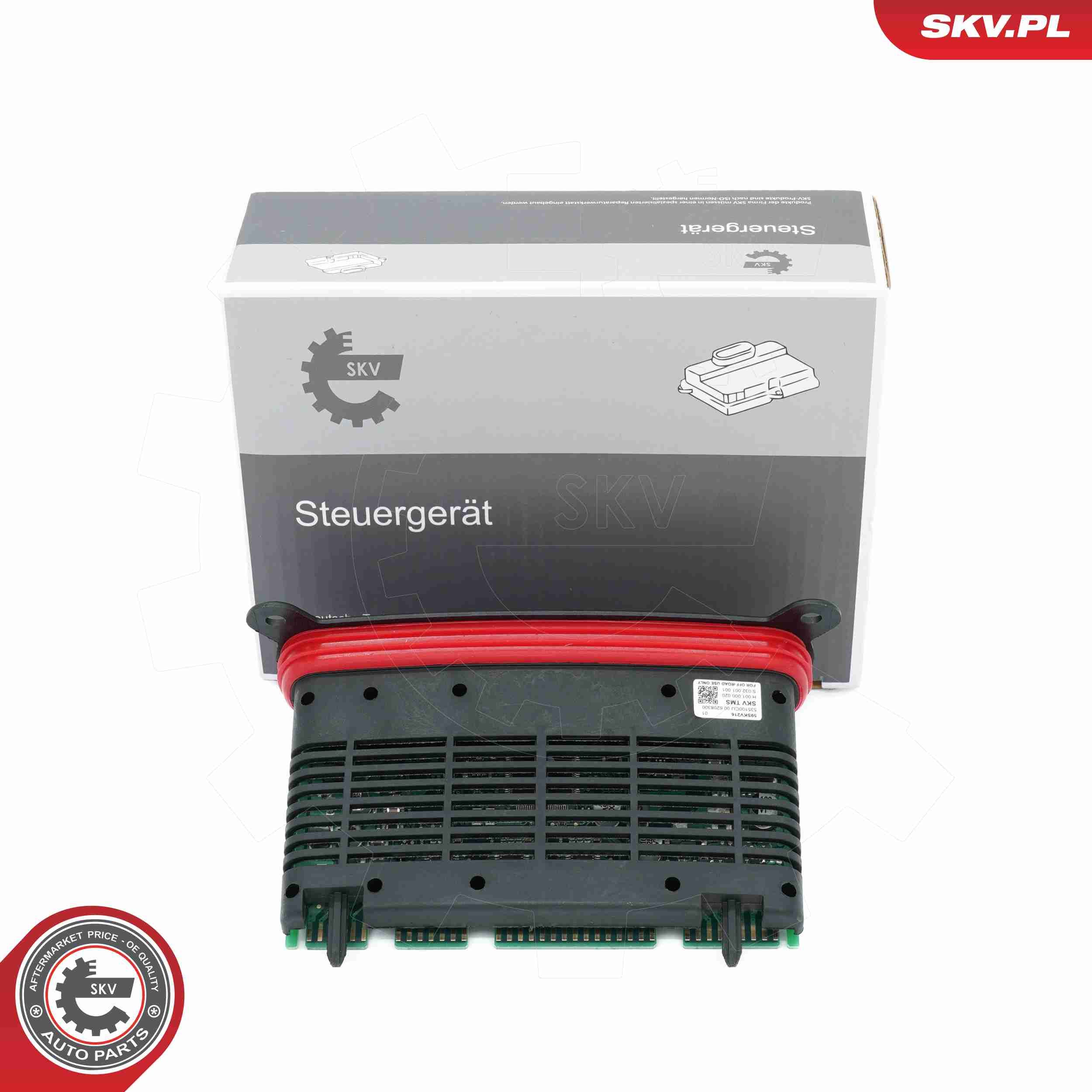 Steuergerät, Beleuchtung