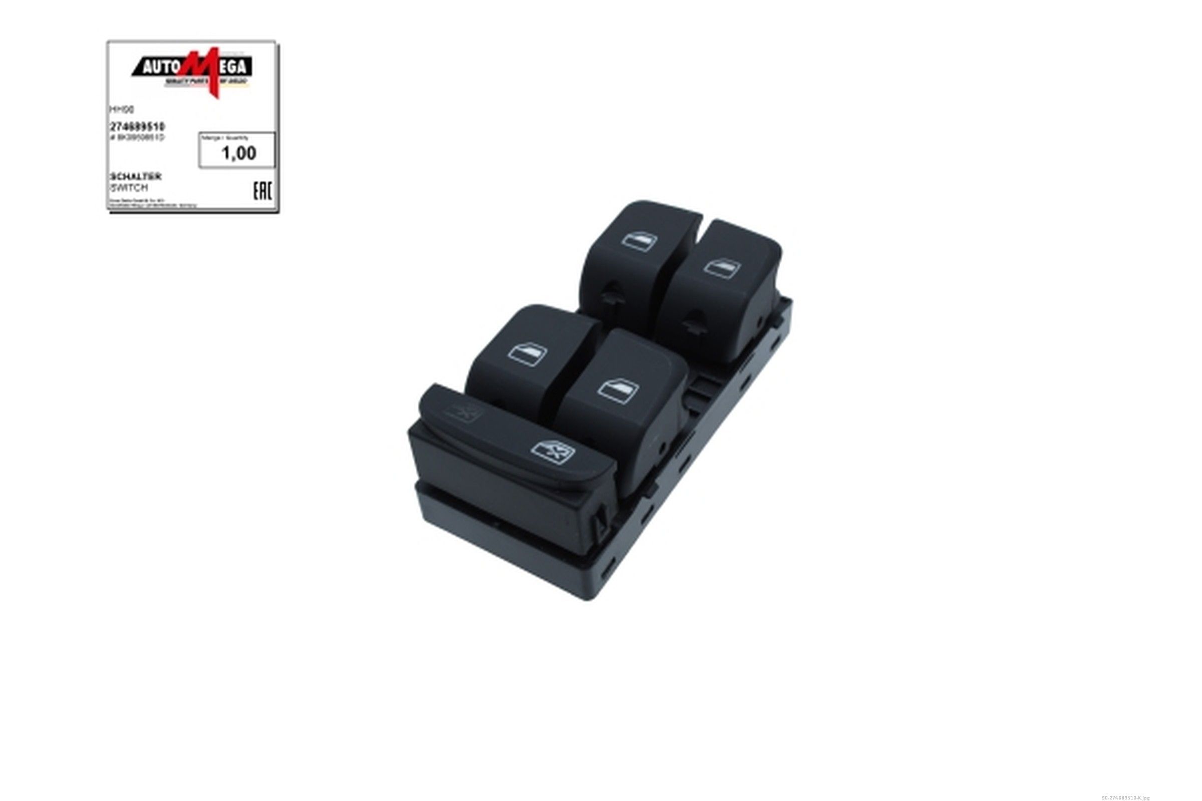 Schalter, Fensterheber