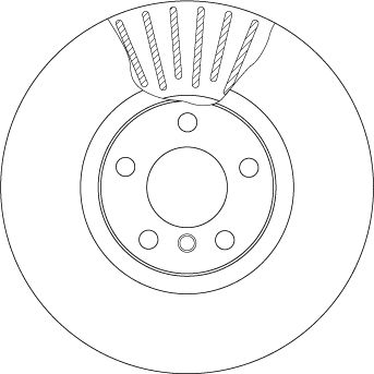 TRW BRAKE DISC - TecDoc 2