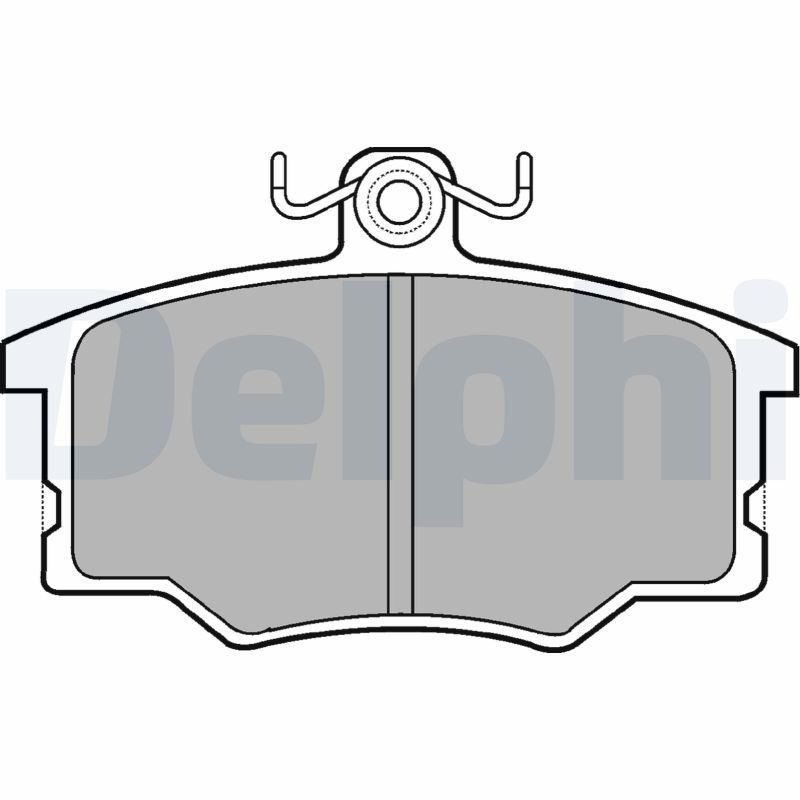 JEU DE PLAQUETTES DE FREIN  0701