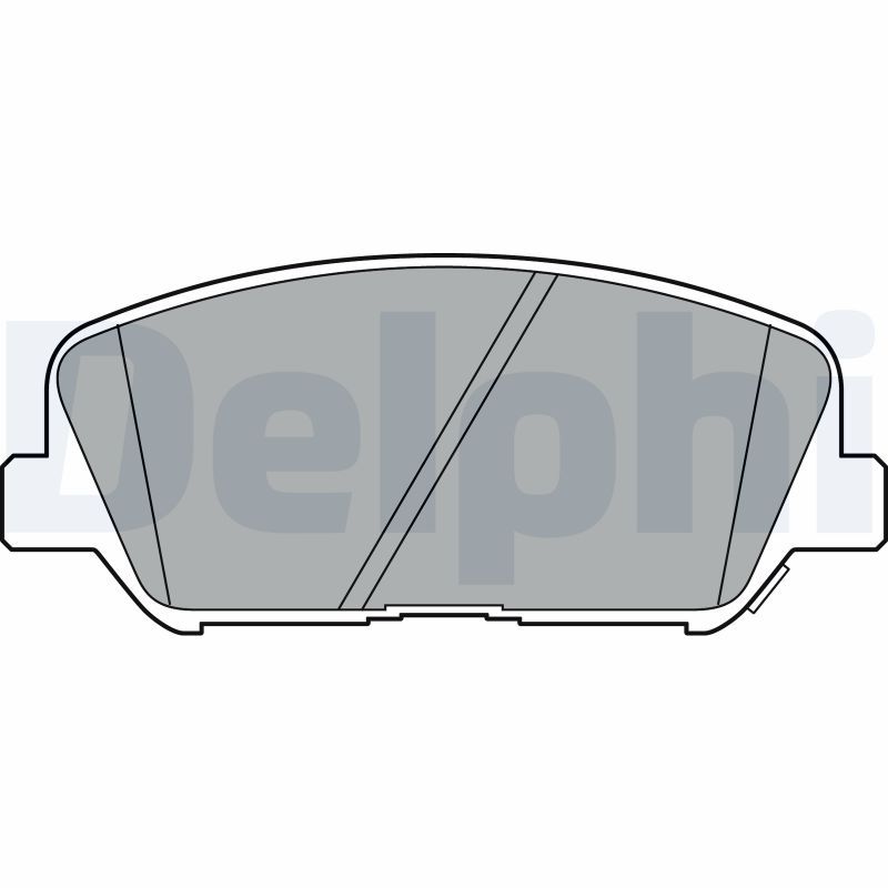 Brake Pad Set, disc brake LP2477