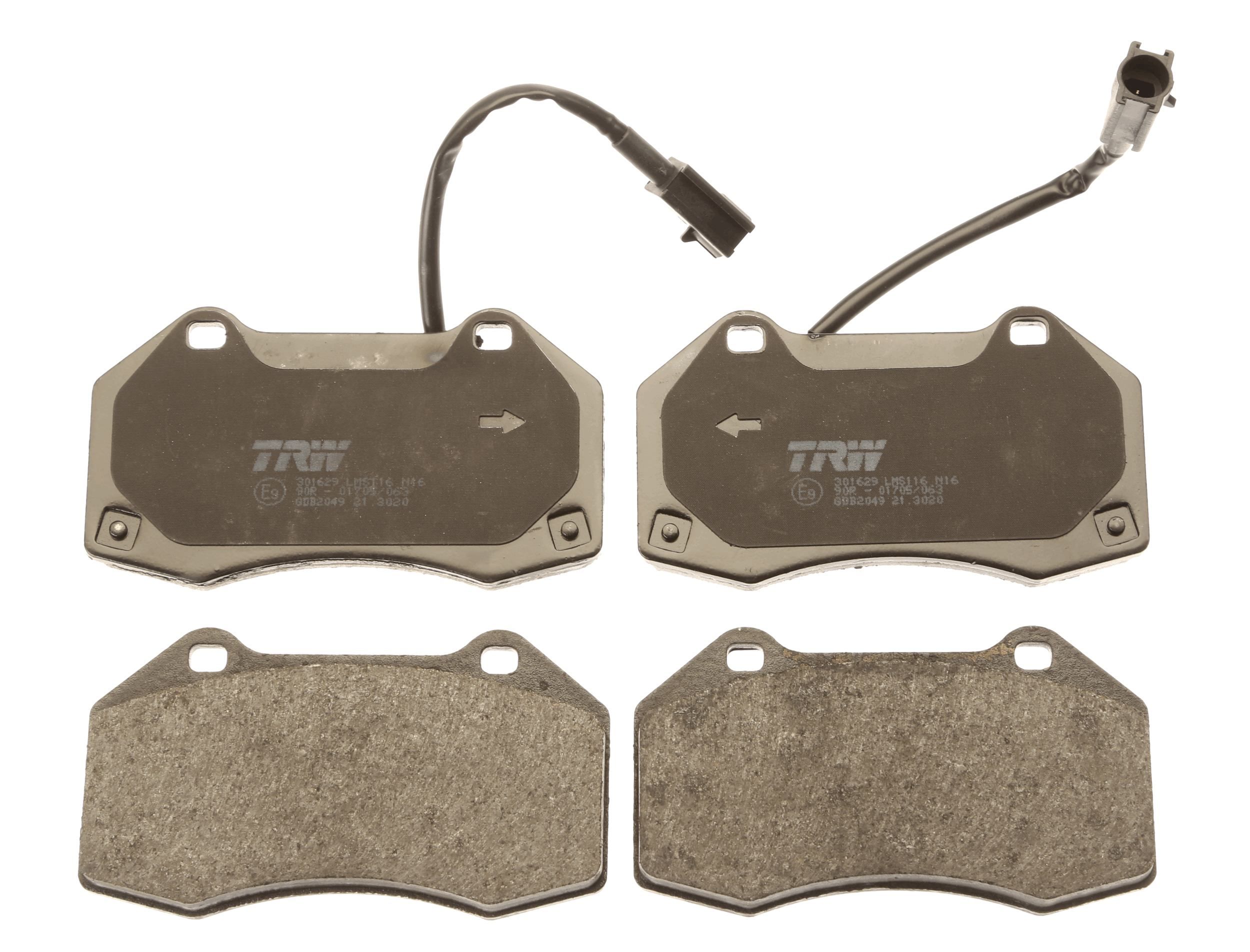 TRW DISC BRAKE PADS - TecDoc 2