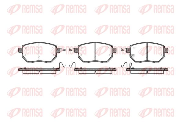 Premium Front Brake Pad Set Premium Front Brake Pad Set