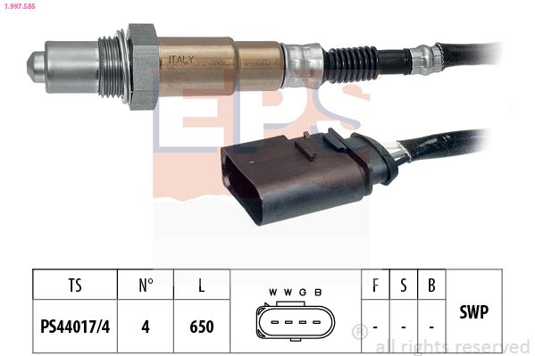 Lambda Sensor 1.997.585