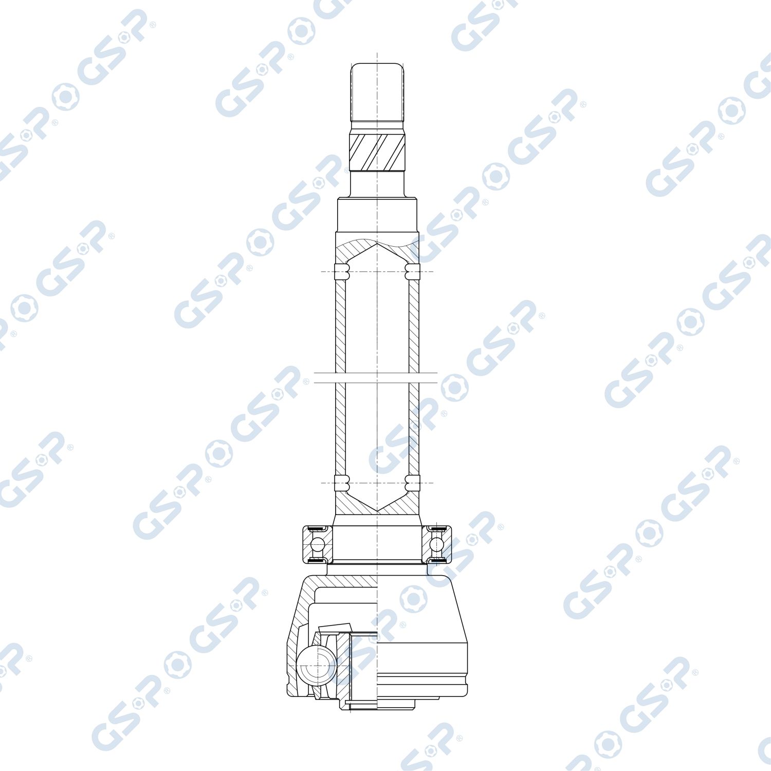 Gelenksatz, Antriebswelle
