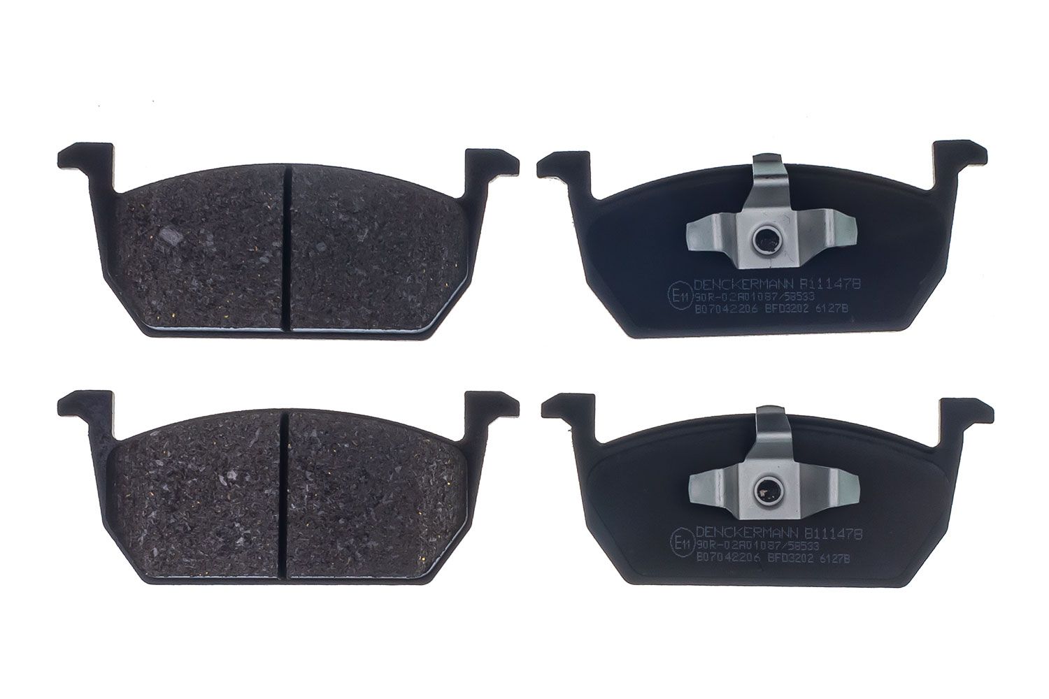 Brake Pad Set, disc brake B111478