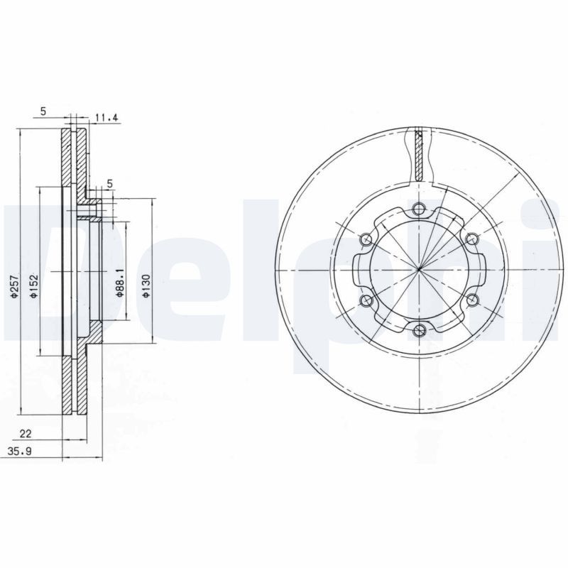 Brake Disc BG2524